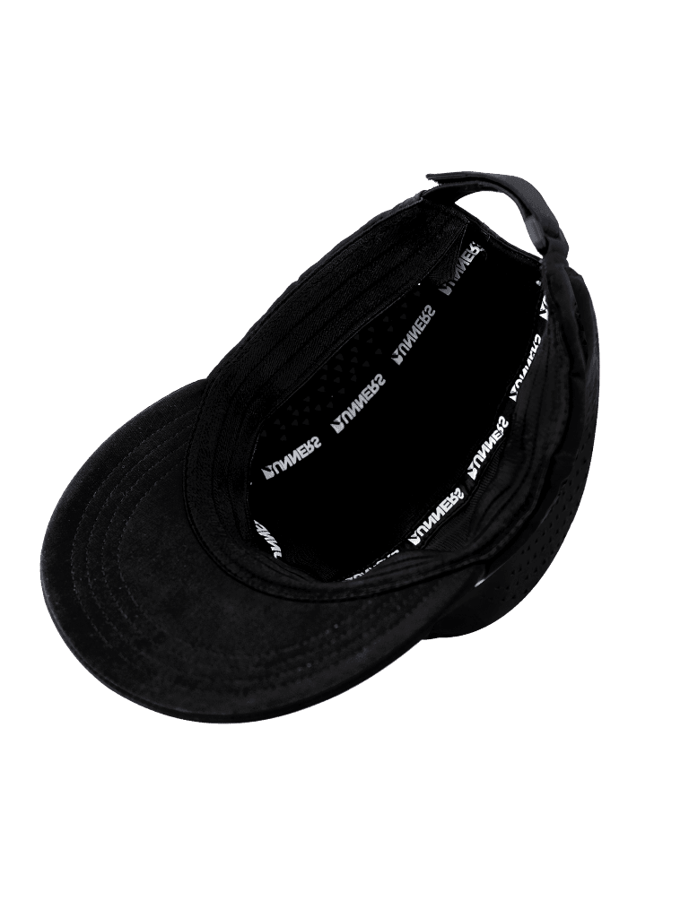 Blackout Flat Bill Hat - Runner's Athletics