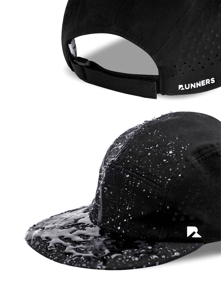 Blackout Flat Bill Hat - Runner's Athletics