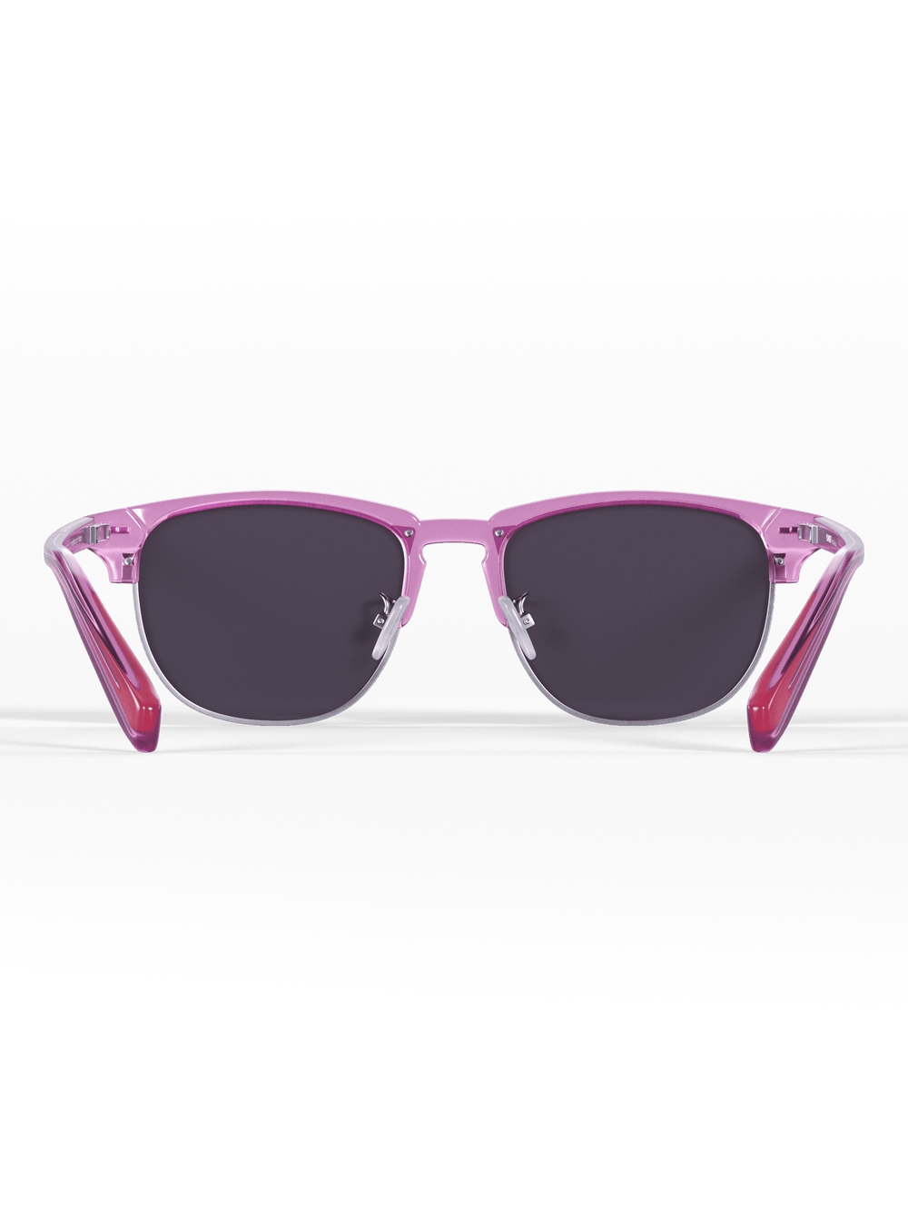 Clear Lilac Semi Rimless - Runner's Athletics